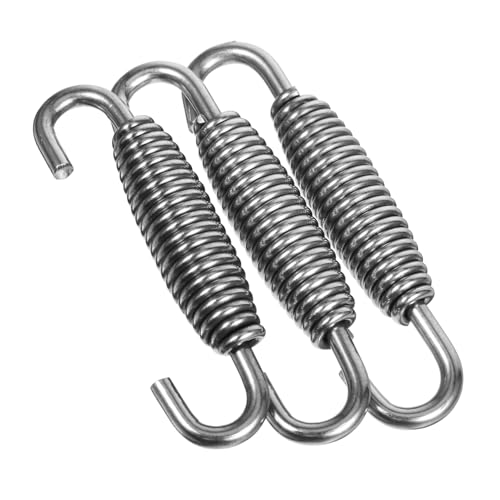 Cabilock 3 Stück Teiliges Auspufffeder Haken für Motorrad Auspuffrohr Korrosionsbeständig Einfache Montage Kompatibel mit Meisten Motorrädern Verbessert Leistung und Schutz Cabilock 3 Stück Teiliges Auspufffeder Haken für Motorrad Auspuffrohr Korrosionsbeständig Einfache Montage Kompatibel mit Meisten Motorrädern Verbessert Leistung und Schutz von Cabilock