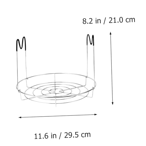 Cabilock 3 Stück Teiliges Edelstahl Einkoch set mit Einmachglasheber Trichter und Faltbarem Einkochgestell Hitzebeständig Rutschfest und Platzsparend für Sicheres Einkochen Zufällige Farbe von Cabilock
