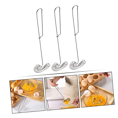Cabilock 3 Stück Teiliges Edelstahl Eiquirl mit Ergonomischem Griff Manueller Sprungkopf Schneebesen Multifunktional für Küche Eier Milchaufschäumer Rutschfest Langlebig Platzsparend für Cabilock 3 Stück Teiliges Edelstahl Eiquirl mit Ergonomischem Griff Manueller Sprungkopf Schneebesen Multifunktional für Küche Eier Milchaufschäumer Rutschfest Langlebig Platzsparend für von Cabilock