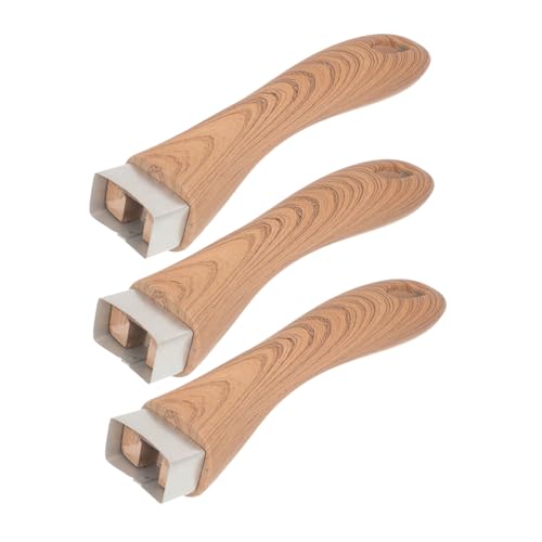 Cabilock 3 Stück Topfgriff Soßentopf Griffgriff Wok Pot Hand Grip Kochgeschirrgriffe abnehmbare Griffe für Töpfe Wärmeisolierungspanne Griff Ersatz-Küchengriff Rostfreier Stahl Hellbraun Cabilock 3 Stück Topfgriff Soßentopf Griffgriff Wok Pot Hand Grip Kochgeschirrgriffe abnehmbare Griffe für Töpfe Wärmeisolierungspanne Griff Ersatz-Küchengriff Rostfreier Stahl Hellbraun von Cabilock