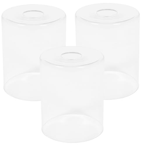 Cabilock 3 Stück Transparenter Lampenschirm aus Zylindrische Deckenleuchte Abdeckung Ersatz für Pendelleuchte Langlebig Glatte Oberfläche Modernes Design für Vielseitige Beleuchtung Cabilock 3 Stück Transparenter Lampenschirm aus Zylindrische Deckenleuchte Abdeckung Ersatz für Pendelleuchte Langlebig Glatte Oberfläche Modernes Design für Vielseitige Beleuchtung von Cabilock