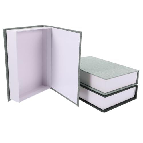 Cabilock 3 Stück Vintage Buchförmige Aufbewahrungsbox Leichte Simulation Buchdekoration aus Leinen und Dekorative Fake Bücher für Büro Wohnzimmer Bücherregal Geschenkidee Cabilock 3 Stück Vintage Buchförmige Aufbewahrungsbox Leichte Simulation Buchdekoration aus Leinen und Dekorative Fake Bücher für Büro Wohnzimmer Bücherregal Geschenkidee von Cabilock