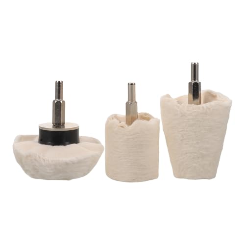 Cabilock 3 stücke Polieren Pad Polieren Rad Kits Pilz Rad Schleifen Kopf Mit Wellen Für Verteiler Aluminium Edelstahl Chrom Cabilock 3 stücke Polieren Pad Polieren Rad Kits Pilz Rad Schleifen Kopf Mit Wellen Für Verteiler Aluminium Edelstahl Chrom von Cabilock