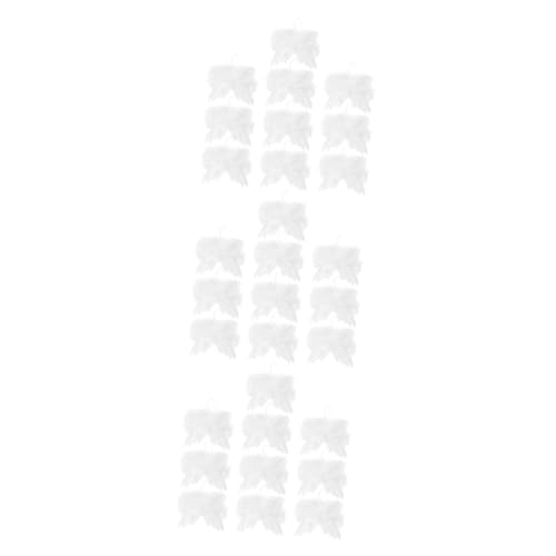 Cabilock 30 STK Federflügel Partyschmuck Weihnachtsrequisite Kinder Christbaumschmuck Engelsflügelverzierung Flügel Zum Basteln Weihnachtsdekoration Natürliche Federn Weiß Cabilock 30 STK Federflügel Partyschmuck Weihnachtsrequisite Kinder Christbaumschmuck Engelsflügelverzierung Flügel Zum Basteln Weihnachtsdekoration Natürliche Federn Weiß von Cabilock