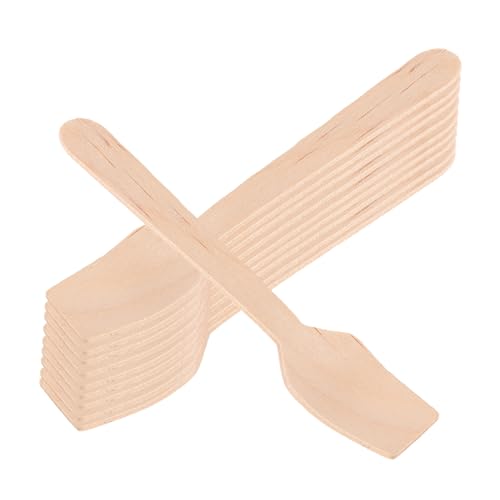 Cabilock 300 Stück Mini Holzlöffel Einweg Verkostungslöffel aus Nachhaltigem Holz Kleine Dessertlöffel für Eis Joghurt Catering Hygienisch und Praktisch Cabilock 300 Stück Mini Holzlöffel Einweg Verkostungslöffel aus Nachhaltigem Holz Kleine Dessertlöffel für Eis Joghurt Catering Hygienisch und Praktisch von Cabilock