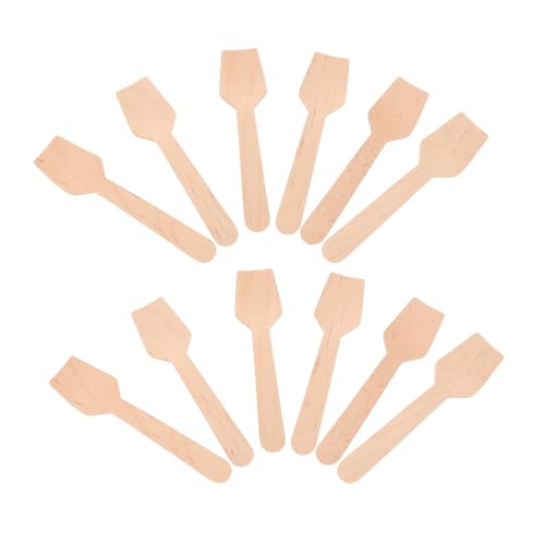 Cabilock 300 Stück Mini Holzlöffel mit Quadratischem Griff Einweg Kostlöffel für Eis Joghurt Gewürze Kaffee Party Catering Kompakt Leicht für Outdoor und Food Events Cabilock 300 Stück Mini Holzlöffel mit Quadratischem Griff Einweg Kostlöffel für Eis Joghurt Gewürze Kaffee Party Catering Kompakt Leicht für Outdoor und Food Events von Cabilock