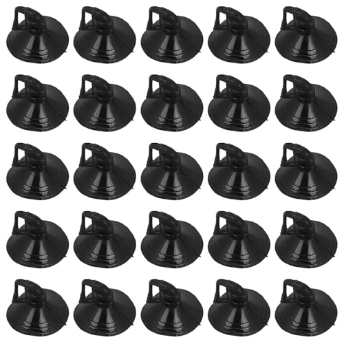 Cabilock 300 kleine Saugnäpfe: Fenster-Saugnäpfe, 38 mm, PVC, Auto-Sonnenschutz-Clips, Mini-Glassauger für Windschutzscheiben und Seitenfenster von Autos von Cabilock