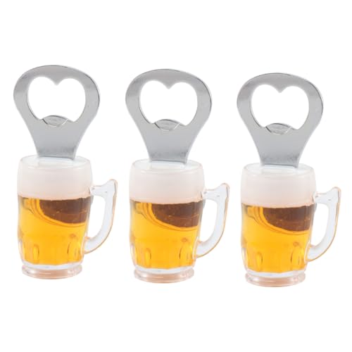 Cabilock 3Stücke Bierbecher Flaschenöffner Kreativer Handheld Kapselheber Für Partys Weihnachtsgeschenke Für Home Bar Zufälliger von Cabilock