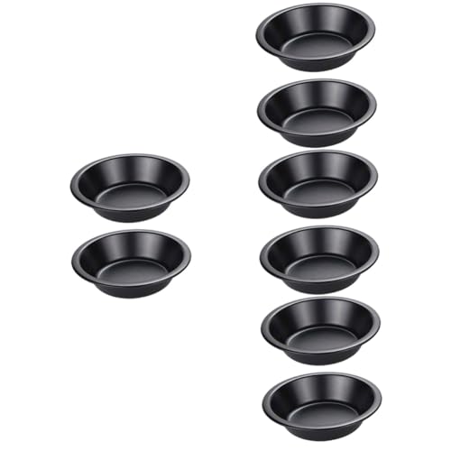 Cabilock 4 Sätze Teiliges Rundbackform Aus Karbonstahl Antihaft Kuchenform Für Muffins Und Desserts Für Kleine Backprojekte Leicht Und Platzsparend Wiederverwendbar 2 Stück * 4 Cabilock 4 Sätze Teiliges Rundbackform Aus Karbonstahl Antihaft Kuchenform Für Muffins Und Desserts Für Kleine Backprojekte Leicht Und Platzsparend Wiederverwendbar 2 Stück * 4 von Cabilock