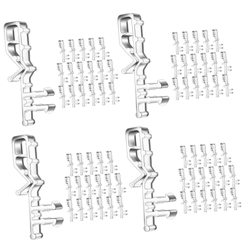 Cabilock 4 Sätze Teiliges Transparente Vorhangclips Für Fensterdekoration Clips Für Sichtschutz Und Dekoration Für Zuhause Büro Und Geschäfte 18 Stück * 4 Cabilock 4 Sätze Teiliges Transparente Vorhangclips Für Fensterdekoration Clips Für Sichtschutz Und Dekoration Für Zuhause Büro Und Geschäfte 18 Stück * 4 von Cabilock