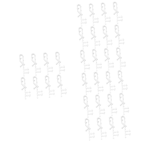Cabilock 4 Sätze Teiliges Transparentes Vorhangklammern Für Vertikale Jalousien Versteckte Valance Clips Langlebige Und Markierungsfreie Halterungen Für Fensterdekoration 8 Stücke * 4 Cabilock 4 Sätze Teiliges Transparentes Vorhangklammern Für Vertikale Jalousien Versteckte Valance Clips Langlebige Und Markierungsfreie Halterungen Für Fensterdekoration 8 Stücke * 4 von Cabilock