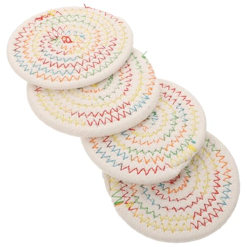 Cabilock 4-teiliges Japanisches Handgewebtes Tischset-Set Wärmedämmmatte Dekorative Tischmatte Für Zuhause Party Und Feiertagsdekor Weich von Cabilock