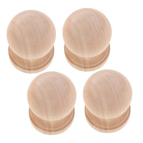Cabilock 4 Stück Dekorative Holz Baluster Spindeln Naturholz Europäisches Design mit Römischer Säule und Kürbis Relief Vielseitig für Weinschränke Küchenschränke Möbelveredelung Hellgelb Cabilock 4 Stück Dekorative Holz Baluster Spindeln Naturholz Europäisches Design mit Römischer Säule und Kürbis Relief Vielseitig für Weinschränke Küchenschränke Möbelveredelung Hellgelb von Cabilock