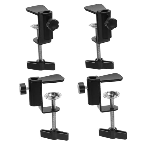 Cabilock 4 Stück Desktop C-klemmhalterung mit Drehbarem Tischhalter für Kamera Monitor Mikrofon Stabile Tischklemme aus Kunststoff mit Griff Vielseitige Montage für Schreibtisch und Cabilock 4 Stück Desktop C-klemmhalterung mit Drehbarem Tischhalter für Kamera Monitor Mikrofon Stabile Tischklemme aus Kunststoff mit Griff Vielseitige Montage für Schreibtisch und von Cabilock