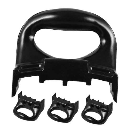 Cabilock 4 Stück Ersatzgriffe Töpfe Kurze Seitengriffe mit Ergonomischem Design Schnelles Werkzeugloses Montieren Sicherer Griff für Schnellkochtopf Dampfgarer und Vielseitige von Cabilock