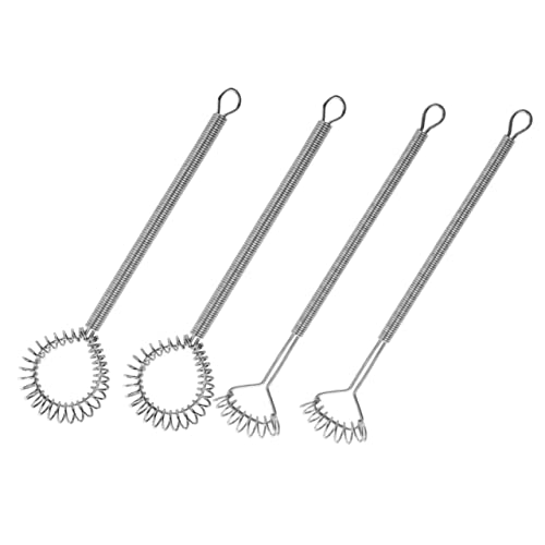 Cabilock 4 Stück Federrührer Ei Stabmixer Schüsseln Mixer Trinken Flache Schneebesen Zum Kochen Halbautomatischer Schneebesen Getränke Manueller Mixer Cocktailbesen Handmixer Gadgets Silver Cabilock 4 Stück Federrührer Ei Stabmixer Schüsseln Mixer Trinken Flache Schneebesen Zum Kochen Halbautomatischer Schneebesen Getränke Manueller Mixer Cocktailbesen Handmixer Gadgets Silver von Cabilock