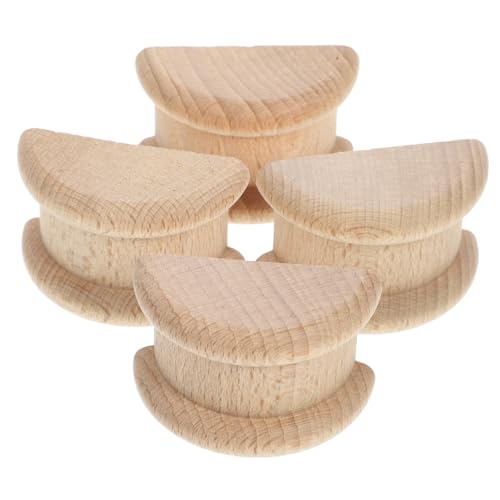 Cabilock 4 Stück Holz Geschnitzte Applikationen für Möbel Dekorative Verzierungen für Wände und Möbel für Kreative Bastelprojekte und Stilvolle Inneneinrichtung Cabilock 4 Stück Holz Geschnitzte Applikationen für Möbel Dekorative Verzierungen für Wände und Möbel für Kreative Bastelprojekte und Stilvolle Inneneinrichtung von Cabilock