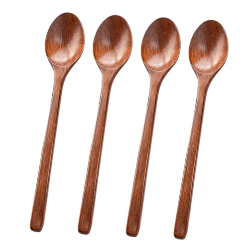 Cabilock 4 Stück Holzlöffel Langgriff Teiliges Küchenlöffel aus Naturholz zum Rühren von Suppe Honig Marmelade Vielseitige Kochutensilien für Haushalt Dessert und Gewürze Cabilock 4 Stück Holzlöffel Langgriff Teiliges Küchenlöffel aus Naturholz zum Rühren von Suppe Honig Marmelade Vielseitige Kochutensilien für Haushalt Dessert und Gewürze von Cabilock