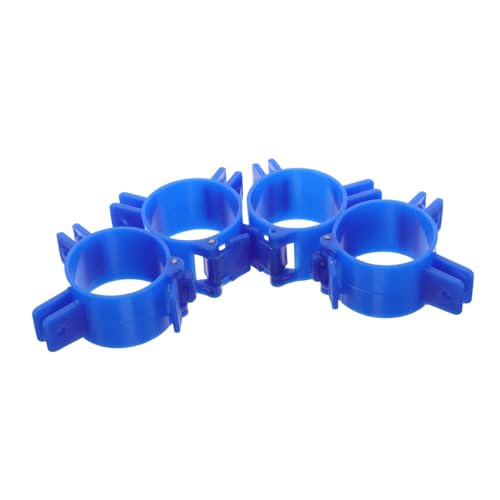 Cabilock 4 Stück Klapptischbasiszubehör Table Board Connector Hardware -Zubehör Tischbeinstütze PVC -Tischbeinanpassung Hardware für Tischbeine möbel montageset Tischanschluss Plastik Blau von Cabilock