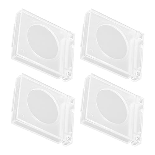 Cabilock 4 Stück Knopfschutz Austauschbare Button- Abdeckung. Tastenw?chter Drücken Schalttastenabdeckung Pc Power Button Cover Knopfabdeckung Baby Startseite Kind Steckdose Plastik von Cabilock