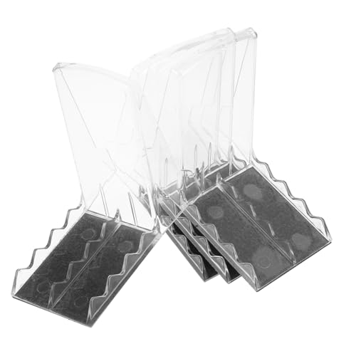 Cabilock 4 Stück Magnetische Transparente Regalstütze aus Robustem Kunststoff Rutschfester Halter mit Rückwand für Snacks Einfache Montage Stabiler Regalhalter für Supermarkt Cabilock 4 Stück Magnetische Transparente Regalstütze aus Robustem Kunststoff Rutschfester Halter mit Rückwand für Snacks Einfache Montage Stabiler Regalhalter für Supermarkt von Cabilock