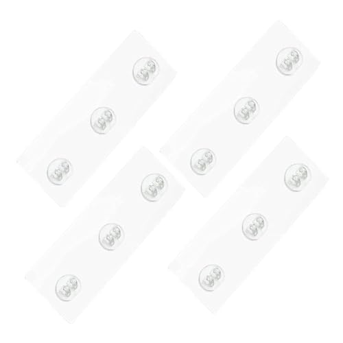 Cabilock 4 Stück Selbstklebende Duschregal Haken Transparent und Rückstandslos für Badezimmer und Küche Einfache Montage ohne Bohren Platzsparende Lösung für Organizer Cabilock 4 Stück Selbstklebende Duschregal Haken Transparent und Rückstandslos für Badezimmer und Küche Einfache Montage ohne Bohren Platzsparende Lösung für Organizer von Cabilock