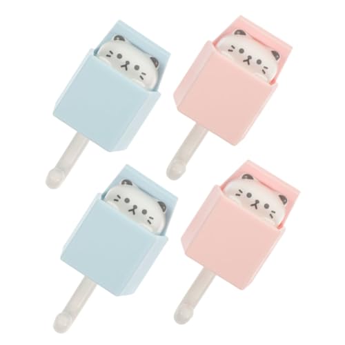 Cabilock 4 Stück Selbstklebende Katzen Wandhaken mit Haftung Niedliches Peeking Cat Design Kompakte als Garderoben und Mantelhaken für Schlafzimmer Bad Küche und Büro Cabilock 4 Stück Selbstklebende Katzen Wandhaken mit Haftung Niedliches Peeking Cat Design Kompakte als Garderoben und Mantelhaken für Schlafzimmer Bad Küche und Büro von Cabilock