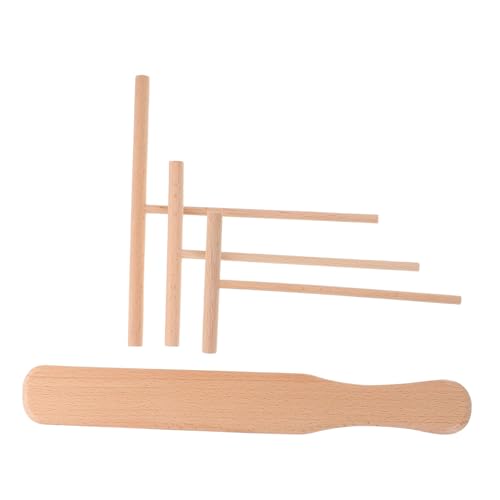 Cabilock 4 Stück Spiegelei-holz-rechen Kreppverteiler Und Pfannenwender Werkzeuge Zum Ausbreiten Von Crêpes Teigverteiler Crêpe-maker in T-form Hölzerne Kreppmacher Kreppölverteiler Buche Cabilock 4 Stück Spiegelei-holz-rechen Kreppverteiler Und Pfannenwender Werkzeuge Zum Ausbreiten Von Crêpes Teigverteiler Crêpe-maker in T-form Hölzerne Kreppmacher Kreppölverteiler Buche von Cabilock