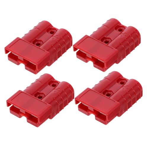 Cabilock 4 Stück Stromanschlussstecker Rot Schnelle Verbindung für Batterien Elektrofahrzeuge und Mehr Installieren für Verschiedene Elektrische Geräte Geeignet Cabilock 4 Stück Stromanschlussstecker Rot Schnelle Verbindung für Batterien Elektrofahrzeuge und Mehr Installieren für Verschiedene Elektrische Geräte Geeignet von Cabilock