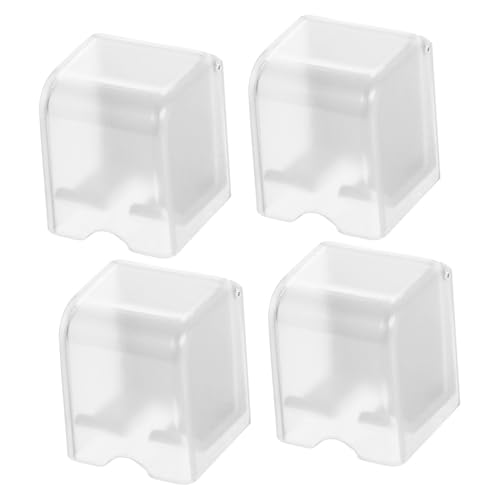 Cabilock 4 Stück Teilig Selbstklebender Zahnbürstenhalter Wandmontage für Dusche und Badezimmer Elektrischer und Manueller Zahnbürstenhalter Kompakter Mini Aufbewahrungsorganizer für Cabilock 4 Stück Teilig Selbstklebender Zahnbürstenhalter Wandmontage für Dusche und Badezimmer Elektrischer und Manueller Zahnbürstenhalter Kompakter Mini Aufbewahrungsorganizer für von Cabilock