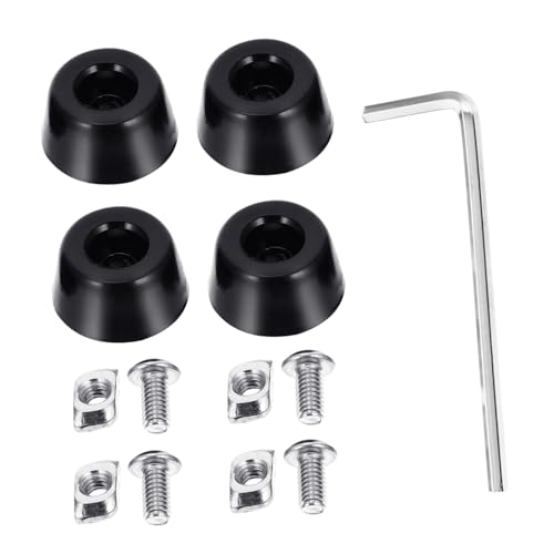 Cabilock 4 Stück Teiliges Anti vibrations fußmatten Modell Stoßdämpfend Geräuschreduzierend Installieren Geeignet für Verbesserten Druckkomfort und Schutz der Druckerstruktur von Cabilock