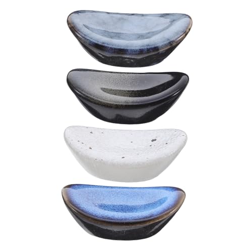 Cabilock 4 Stück Teiliges Japanisches Keramik Essstäbchen und Löffelhalter Porzellan Besteckständer mit Ingots Form Vielseitig für Essstäbchen Löffel Gabeln Robust und Spülmaschinenfest für Cabilock 4 Stück Teiliges Japanisches Keramik Essstäbchen und Löffelhalter Porzellan Besteckständer mit Ingots Form Vielseitig für Essstäbchen Löffel Gabeln Robust und Spülmaschinenfest für von Cabilock