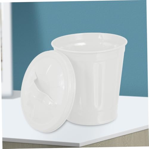 Cabilock 4 Stück Teiliges Kleiner Tischmülleimer mit Deckel Multifunktionaler Desktop abfallbehälter für Büro und Schlafzimmer Langlebiger Glatte Oberfläche Dekorativ und Leicht zu Cabilock 4 Stück Teiliges Kleiner Tischmülleimer mit Deckel Multifunktionaler Desktop abfallbehälter für Büro und Schlafzimmer Langlebiger Glatte Oberfläche Dekorativ und Leicht zu von Cabilock