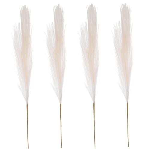Cabilock 4 Stück Teiliges Künstliches Pampasgras in Beige Pflegeleichtes Deko-Gras für Vasen Natürliche Optik für Weihnachtsdeko und Hochzeitsarrangements Cabilock 4 Stück Teiliges Künstliches Pampasgras in Beige Pflegeleichtes Deko-Gras für Vasen Natürliche Optik für Weihnachtsdeko und Hochzeitsarrangements von Cabilock