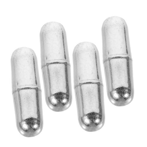 Cabilock 4 Stück Teiliges Magnetrührstäbe aus Edelstahl Kompakte Magnetische Rührstäbe für Getränke Cocktails und Stabile Rotation Vielseitig Einsetzbar für Küche Büro und von Cabilock