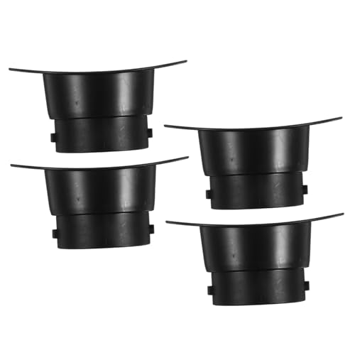 Cabilock 4 Stück Teiliges Mixer Deckel Dichtungsringe Spritzschutz für Küchenmixer und Geräuschreduzierend Hält Lebensmittel Frisch und Verhindert Verschütten von Cabilock