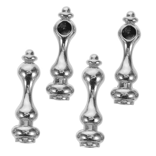 Cabilock 4 Stück Teiliges Möbelbeschlag Glasgeländer Verbinder Metall Endkappe Für Schrank Geländerpfosten Stilvolle Stabilität Für Weinschrank Servierwagen Cabilock 4 Stück Teiliges Möbelbeschlag Glasgeländer Verbinder Metall Endkappe Für Schrank Geländerpfosten Stilvolle Stabilität Für Weinschrank Servierwagen von Cabilock