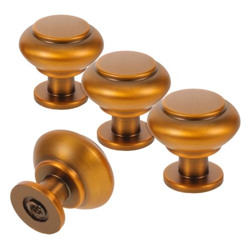 Cabilock 4 Stück Teiliges Möbelgriffe Vintage Stil Goldfarben Gebürstet Rutschfest Komfortabler Griff für Kleiderschränke Kommoden Vielseitige Möbelbeschläge Cabilock 4 Stück Teiliges Möbelgriffe Vintage Stil Goldfarben Gebürstet Rutschfest Komfortabler Griff für Kleiderschränke Kommoden Vielseitige Möbelbeschläge von Cabilock