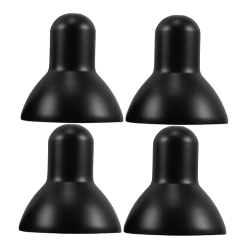 Cabilock 4 Stück Teiliges Schwarze Eisengestell Lampenschirme Robuste Metall Tischlampen Abdeckung Passend für Schreibtisch Arbeitsbereich und Nachttischbeleuchtung Cabilock 4 Stück Teiliges Schwarze Eisengestell Lampenschirme Robuste Metall Tischlampen Abdeckung Passend für Schreibtisch Arbeitsbereich und Nachttischbeleuchtung von Cabilock