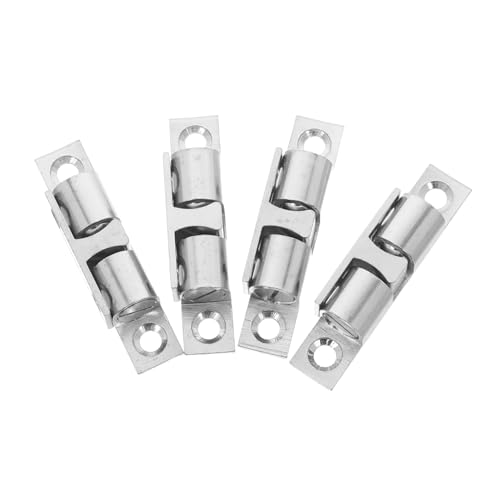 Cabilock 4 Stück Teiliges Türfangset Doppel Kugelrolle Kabinettverschluss Leiser Schließmechanismus Einfache Montage für Küchen und Möbel Schränke Cabilock 4 Stück Teiliges Türfangset Doppel Kugelrolle Kabinettverschluss Leiser Schließmechanismus Einfache Montage für Küchen und Möbel Schränke von Cabilock
