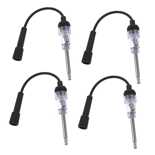 Cabilock 4 Stück Teiliges Zündkerzenprüfer Inline-zündsystemtester Präziser Zündkerzen Tester für Auto Rasenmäher und Kleine Motoren Kompatibel mit Vielfältigen Fahrzeugmodellen Einfach von Cabilock