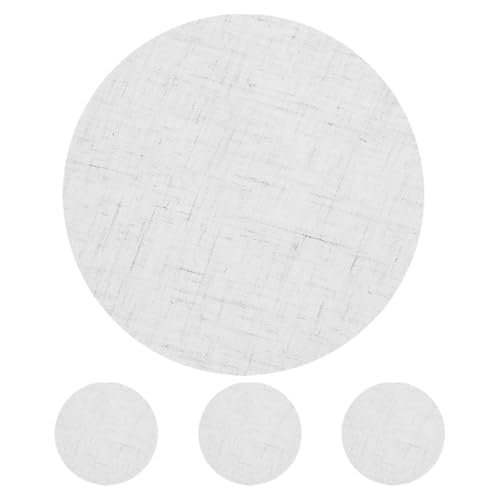 Cabilock 4 Stück Teiliges von Mesh Lampenschirm Diffusoren Blendfreier Lichtschutz für Sanfte Beleuchtung für Deckenleuchten Spotlights und Pendelleuchten Durchmesser von Cabilock