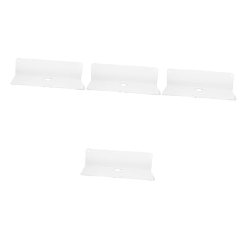 Cabilock 4 Stück Transparente Wandablage aus Multifunktionales Schwebendes Regal zur Platzsparenden Aufbewahrung von Uhren Lautsprechern und von Cabilock