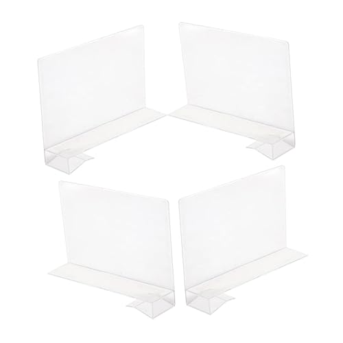 Cabilock 4 Stück Trennwände Aus Kunststoff für Schrank Kleiderschrank -Organizer Schubladentrenner Aufbewahrungsteiler für Kleidung Bücherregale von Cabilock