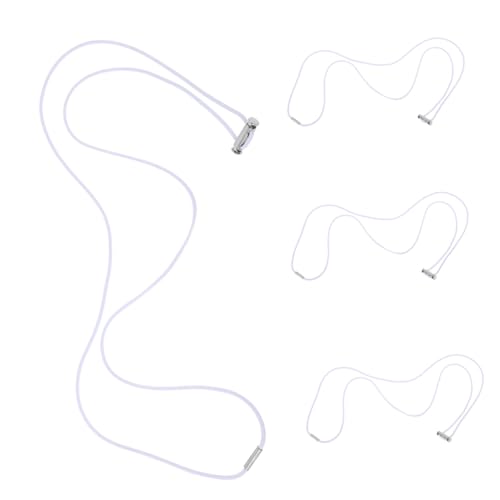 Cabilock 4 Stück Verstellbare Elastische Bänder für Mülleimer Multifunktionale Gummibänder für Müllsäcke Langlebige und Praktische Lösung für Haushalt und Camping Umfang von Cabilock