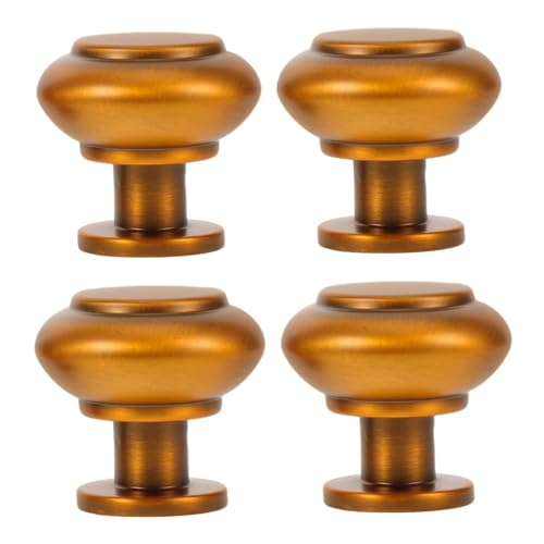 Cabilock 4 Stück Vintage Möbelgriffe mit Anti-rutsch-oberfläche Elegante Schrankgriffe für Kommoden Küchenschränke Kleiderschränke Robust und Vielseitig Einsetzbar von Cabilock