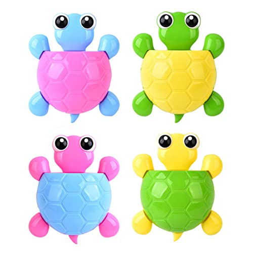 Niedlicher Zahnbürstenbecher Mit Cartoon-schildkröten-Design Für Jungen Und Mädchen Zahnbürstenhalter Waschtisch Zahnbürstenhalter Multifunktionaler Bad-Organizer von Cabilock