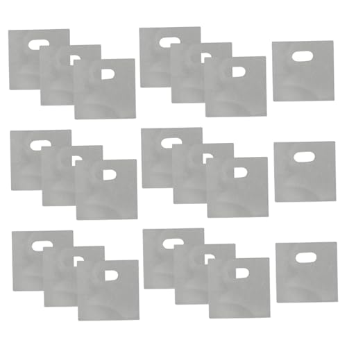 Cabilock 40 Stück Vertikaljalousie Reparaturclips mit Starkem Klebstoff DIY Reparaturset für Beschädigte Vertikale Vorhanglamellen Ersatzteile für Jalousienhalter zur Einfachen und von Cabilock