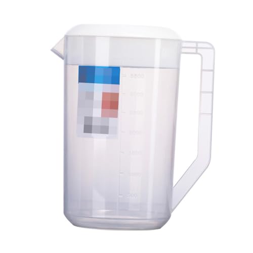 Cabilock 4000 Ml mit und Deckel Hitzebeständiger Wasserkocher Großes Fassungsvermögen Farbe Weiß von Cabilock