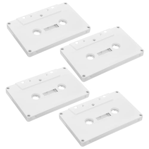 Cabilock 4stücke Teiliges Retro Kassette Aufbewahrung Leere Kassettendosen Im Vintage-Design Musikveranstaltungen Und Kreative Deko Stabiler Schutz Für Leere Audiokassetten Cabilock 4stücke Teiliges Retro Kassette Aufbewahrung Leere Kassettendosen Im Vintage-Design Musikveranstaltungen Und Kreative Deko Stabiler Schutz Für Leere Audiokassetten von Cabilock